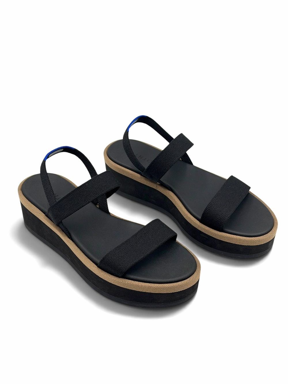 Rothy’s Women’s The Lightweight Wedge Platform Slingback Sandals Size 10.5